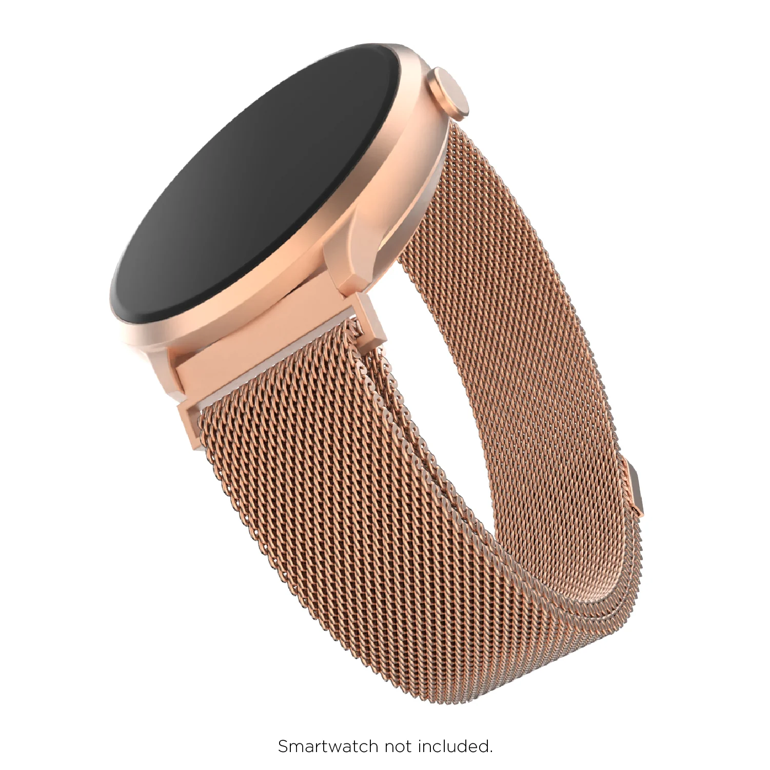 iTouch Air 3 40mm/Sport 3/Sport 4 Extra Interchangeable Strap: Rose Gold Mesh - Image 3