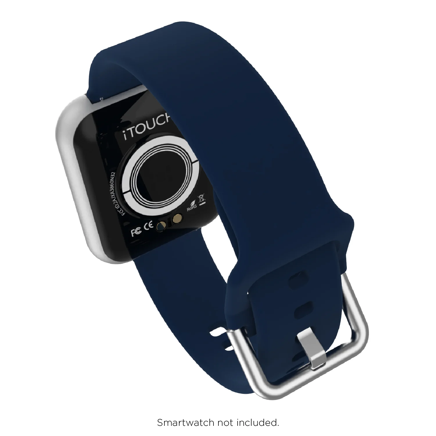iTouch Air 3 44mm/Air 4 Extra Interchangeable Strap: Blue/Black Buckle - Image 4