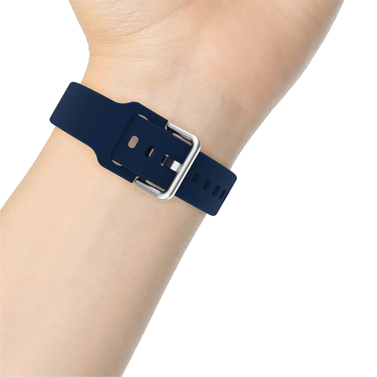 iTouch Air 3 44mm/Air 4 Extra Interchangeable Strap: Blue/Black Buckle - Image 5