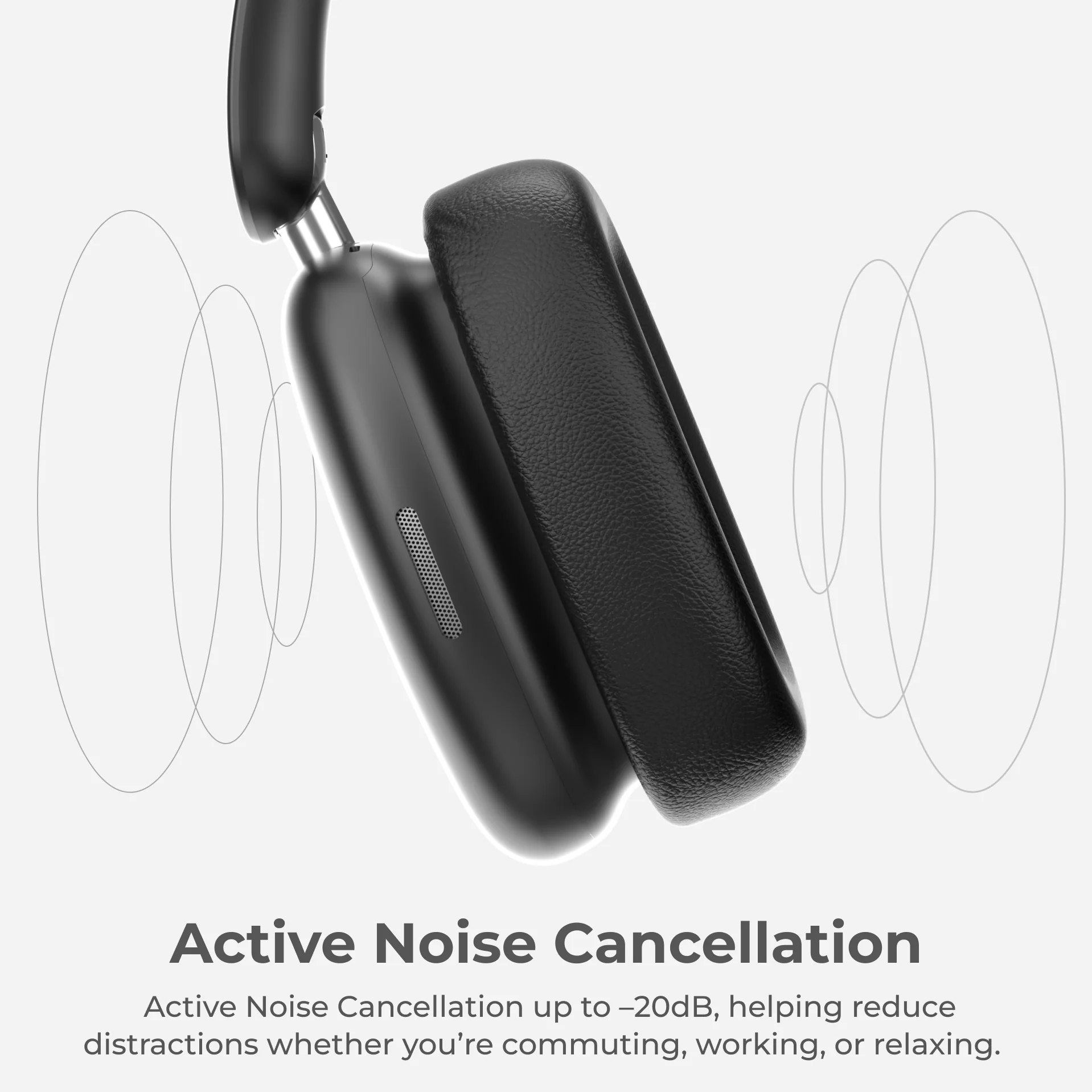 iTouch Pulse Vibe PRO Bluetooth Over the Ear Headphones - Image 10